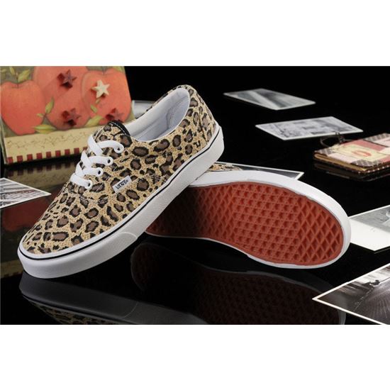 Vans Leopard Authentic Brown