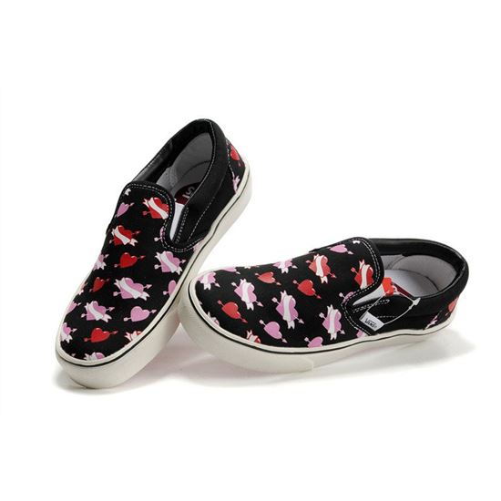 Vans Broken Heart Slip-On Black