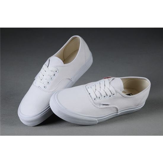 Vans Canvas Authentic White