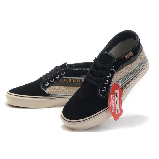 Vans Canvas Chukka Boot Black Grey