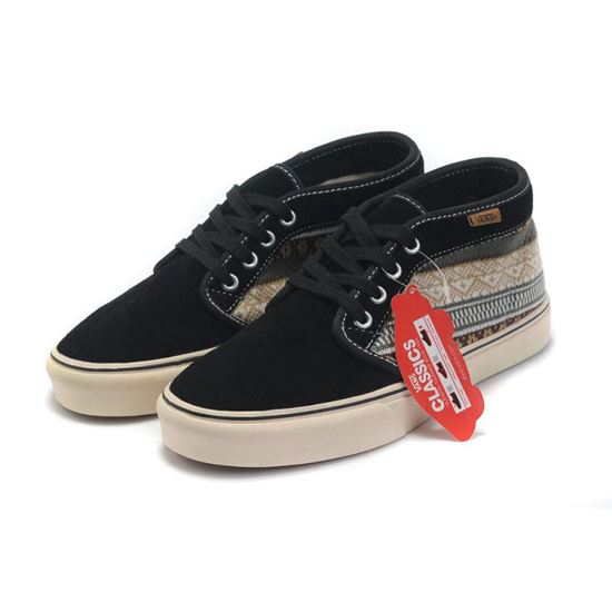 Vans Canvas Chukka Boot Black Grey
