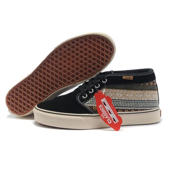 Vans Canvas Chukka Boot Black Grey