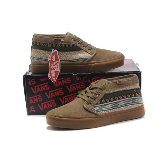 Vans Canvas Chukka Boot Tan Grey