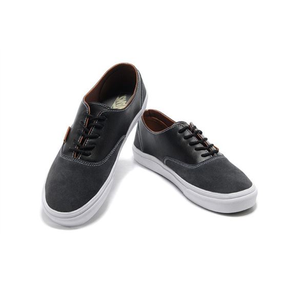 Vans Classics Leather N Canvas Era Wingtip Black