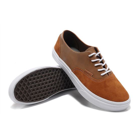 Vans Classics Leather N Canvas Era Wingtip Brown