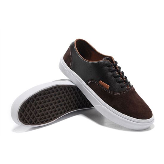 Vans Classics Leather N Canvas Era Wingtip Chocolate