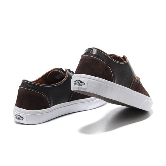 Vans Classics Leather N Canvas Era Wingtip Chocolate