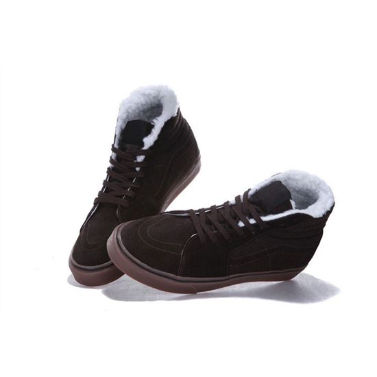 Vans Fleece Lining Sk8-Hi Brown