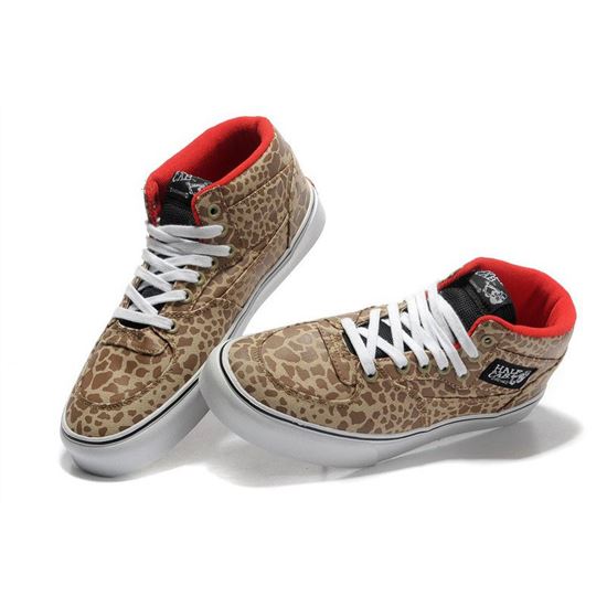 Vans Leopard Half Cab Pro Marshmallow Brown