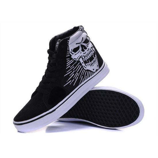 Vans Sk8-Hi Skull Black