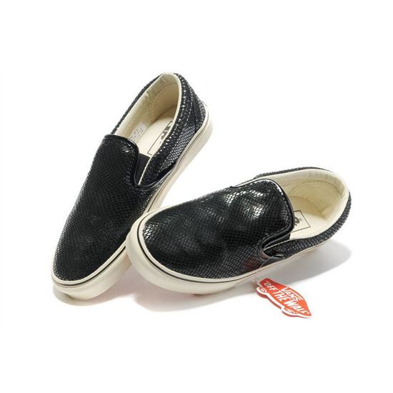 Vans Snakeskin Veins Slip-On Black