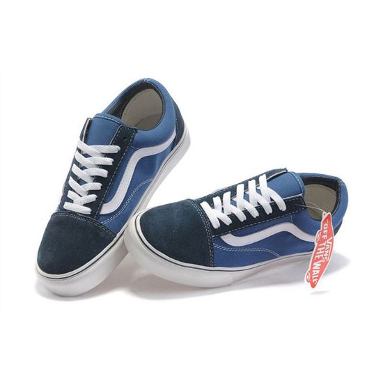 Vans Suede N Canvas Old Skool Blue