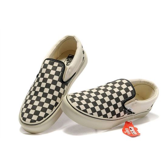 Vans Washed Checker Slip-On Black-White