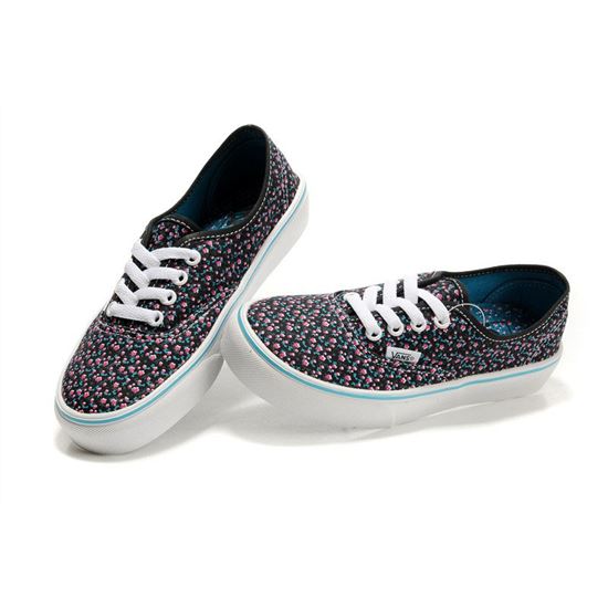 Womens Vans Canvas Authentic Flower