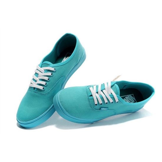 Womens Vans Canvas Authentic Scuba Blue