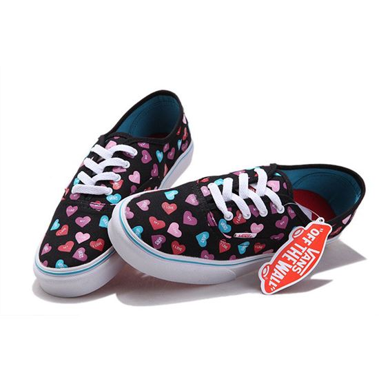 Womens Vans Love Authentic Black