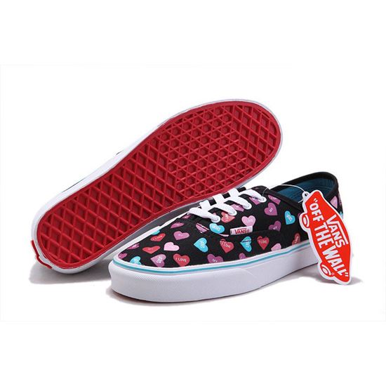 Womens Vans Love Authentic Black