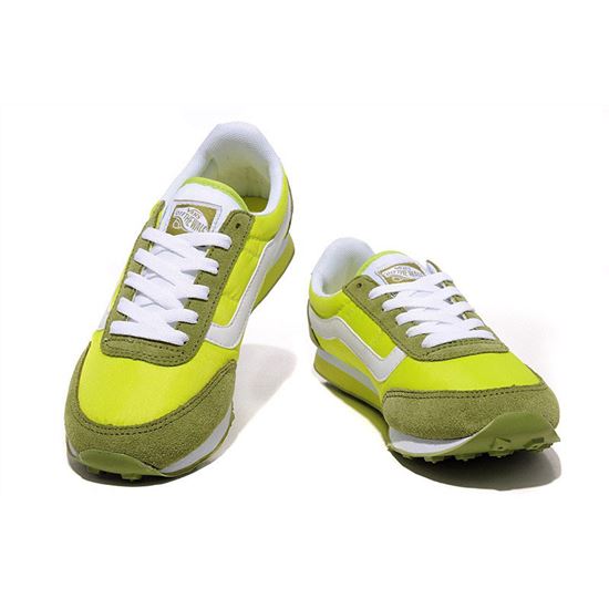 Womens Vans Running Shoes Grass green