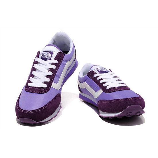 Womens Vans Running Shoes Purple